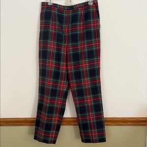 Pendleton Virgin Wool Tartan Women’s Trousers Pants 12